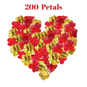 200 Pcs Artificial Silk Rose Petals (Option: W13554299)